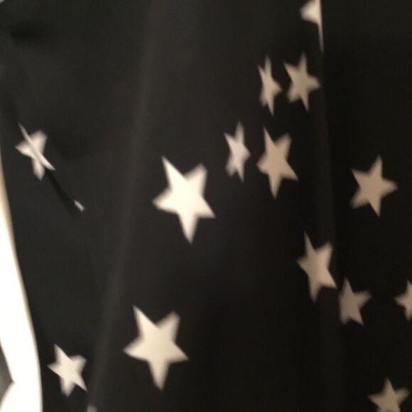 NWT Women’s Pajama Top Navy w/Stars - Picture 5 of 8